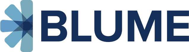 Blume logo black