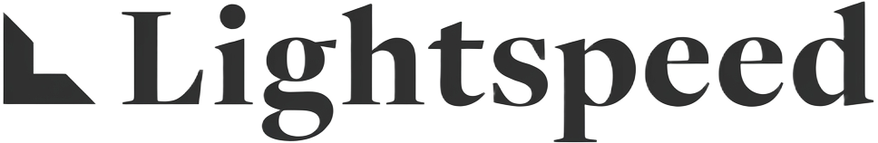 Lightspeed logo black