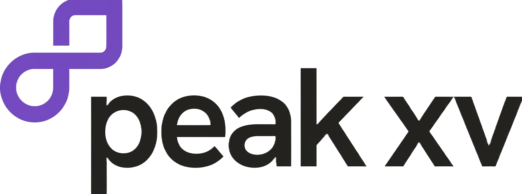 Peak XV Partners logo black